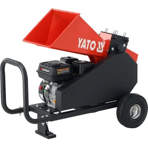 YATO YT-86160 Benzine Hakselaar 6.5 PK   Loncin Engine   6 Snijmessen ... pas cher