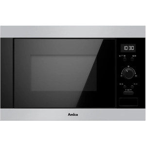 Amica Micro-onde gril encastrable 25l 800w inox - AMB2025X pas cher