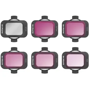 Comparateur de prix : Sunnylife Ensemble De 6 Filtres Mcuvnd8/16/34/64/128 Pour Dji Avata 2