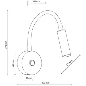 TK Lighting, Lampe de table, Luminaire mural Lagos 10200, 8 W, G9 pas cher