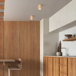 TK Lighting, Lampe de table, Lampa sufitowa LAMP CEILING EVE WOOD GU10 10W pas cher