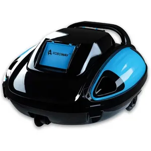 ROBOWAY Robot de piscine RW-RB-1 - 5000 mAh - 110 MIN - AUTOMATIQUE - NAVIGATION INTELLIGENTE - NETTOYAGE EFFICACE -NETTOYAGE FOND- pas cher