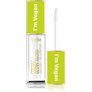 Delia Cosmetics, Rouge à lèvres + gloss, Gloss à lèvres I'm Vegan Totally Crystal (TOTALEMENT CRISTAL) pas cher