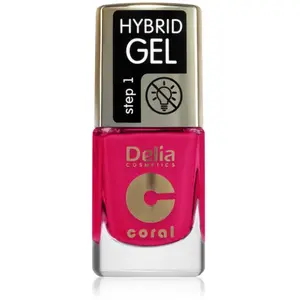 Delia Cosmetics, Vernis à ongles, Émail à Ongles Corail Gel Hybride (Corail) pas cher