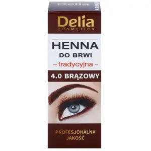 Delia Wenkbrauw Expert traditionele wenkbrauw henna 4.0 Bruin 2g pas cher