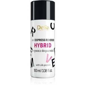Delia Cosmetics, Dissolvant pour vernis à ongles, Cosmetics Acetone Hybrid Nail Polish Remover 100ml pas cher