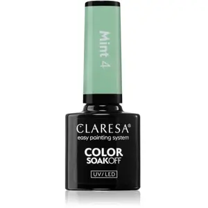 Claresa Soak Off UV/LED Mint Hybride Vernis 4 5g pas cher