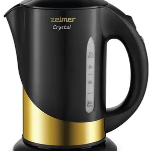 Zelmer ZCK7630G Crystal czarny, Bouilloire électrique, Noir pas cher