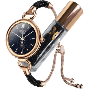 Maxcom, FW51 Crystal Jewellery Elegant Horloge met Stappenteller, Goud pas cher