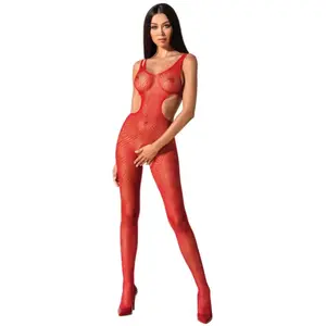 Passion - Woman Bs085 Red Bodystocking One Size