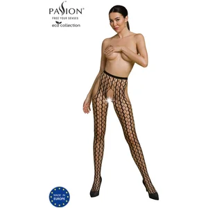 Passion PE ECO Strumpfhose ouvert S007 black pas cher