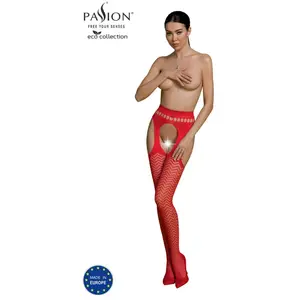 PE ECO Strumpfhose ouvert S002 red pas cher