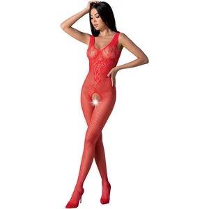 Passion - BS098 Catsuit - Rood pas cher