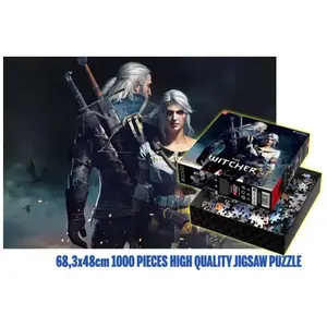 Comparateur de prix : Good Loot- The Witcher Geralt & Ciri Puzzel - 1000 Stukjes - Iconisch Duo- gamespel