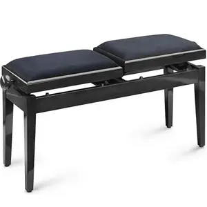 Stagg PB 245 BKP dubbel-pianostoel - Piano bank pas cher