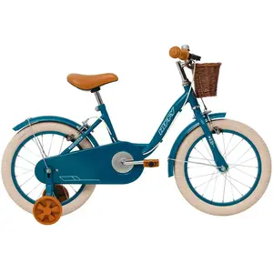 Vélo Enfant - Huffy - Vintage 16 Pouces - Émeraude - Panier - Sonnette pas cher