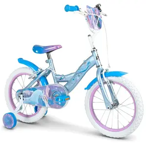 HUFFY Disney Frozen Vélo à billes pour enfants 16 pouces   Vélo avec roulettes stabilisatrices pas cher