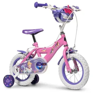 Vélo 12  Disney Princess par Huffy, pour enfant de 3 à 5 ans, rose pas cher