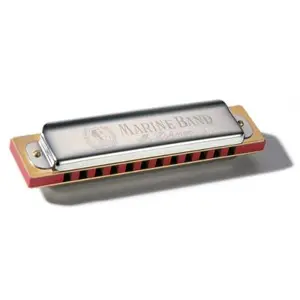 Harmonica  marine band soloist 12 trous c/do-Hohner pas cher