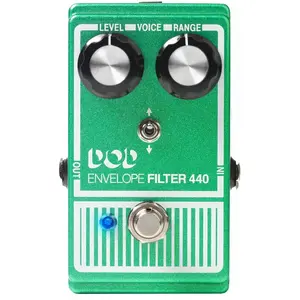 Comparateur de prix : Dod Pédale Envelope Filter 440 True Bypass, Vert