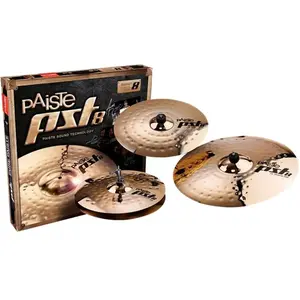 Paiste PST8 universeel Cymbal Set, 14"HH, 16"CR, 20"R - Bekken set pas cher