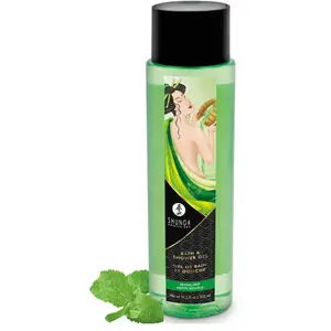 Shunga, Gel douche, Gel Bain & Douche Menthe Sensuelle 370 ml (370 ml) pas cher