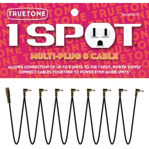 Truetone MC8 1 SPOT Series Câble multiprise 8 pour alimentation à pédale pas cher