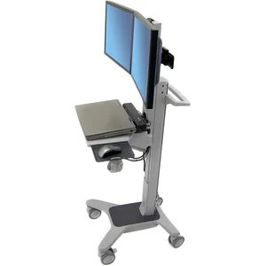Ergotron Neo-Flex 55,9 cm (22") Grijs Vloer pas cher