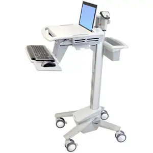 Ergotron Styleview Emr Laptop Cart Blanc Ordinateur Portable Panier M pas cher