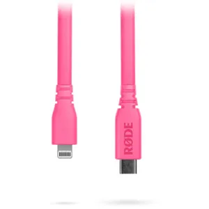 RØDE Câble USB-C vers Lightning SC19, 1,5 m, rose pas cher
