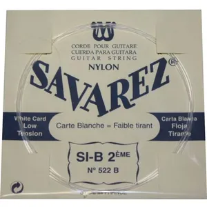 Comparateur de prix : Corde au détail Savarez 522B pour guitare classique - Si tirant faible...