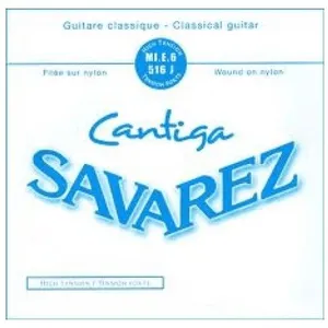 Savarez Cantiga 516J - MI grave- tirant fort Filée Métal Argenté pas cher