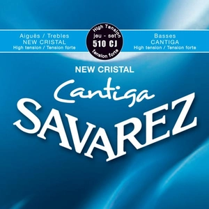 Savarez Savarez 510cj Cristal Cantiga Tirant Fort - Jeu De Cordes Guitare Classique