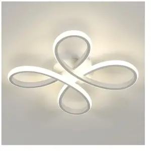 COMELY Plafonnier led Moderne, 30W 3400LM Lampe de Plafond, Luminaire Plafonnier led pour Chambre salon, Salle à manger Cuisine, Lumière Neutre 4500K, 30cm, pas cher
