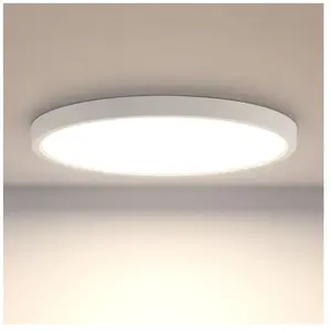 Comely - Lampe de salle de bain Lampe de plafond de salon led blanc 4000K IP54 24W pas cher