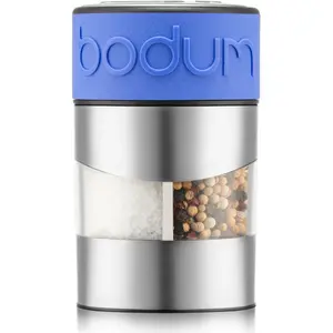 Bodum | Twin compacte Peper- en zoutmolen | RVS / Blauw