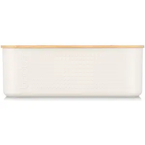 BODUM 11740-913 BISTRO BOÎTE À PAIN PETIT PLASTIQUE BLANC 19,4 X 29,4 pas cher