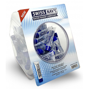 Bowl à dosettes de Lubrifiant Swiss Navy 10ml x 50   pas cher