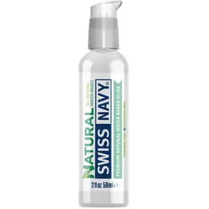 Swiss Navy Natural - Glijmiddel op Waterbasis - Alleen Natuurlijke Ingrediënten 59 ml pas cher