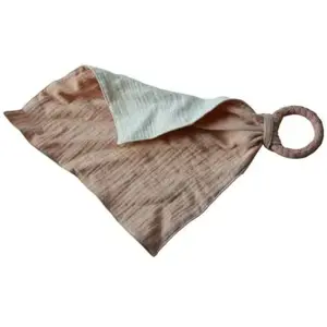 Natruba Doudou de dentition Leaf Rose pas cher