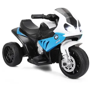 COSTWAY BMW Moto Electrique pour Enfants 6V/4Ah,3 Km/h avec Phare, Mus...Vendu parcdiscount