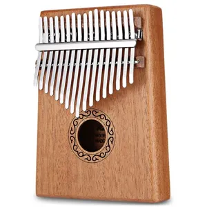 Kalimba Piano Portable 17 clés avec Tuner et Guide