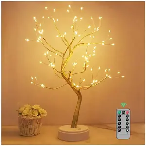 Arbre Lumineux LED Avec Télécommande - Kinamy pas cher