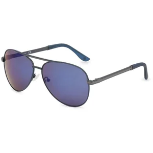 Lunettes de soleil pour Femme Guess GF0173 - Bleu - Monture Métal pas cher
