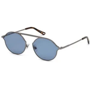 Lunettes de soleil - WEB EYEWEAR - WE0198-08V - Bleu Argenté - Métal - Ø 57 mm pas cher