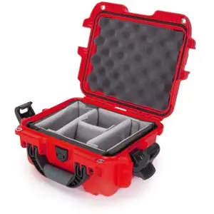 Nanuk 905 Case w/padded divider - Red pas cher
