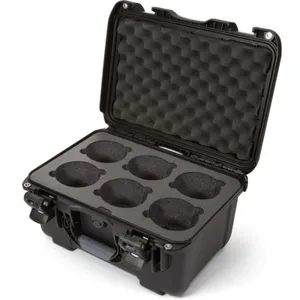 Nanuk Valise 918 avec insert en mousse pour 6 objectifs - Noir pas cher