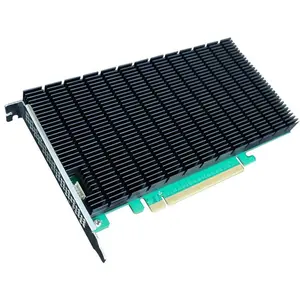 HighPoint Adaptateur de bus hôte Rocket 1104 PCI-Ex16v3 - 4x M.2 NVMe,... pas cher