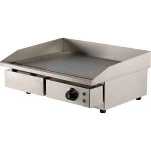 Plancha electrique professionnelle lisse - Combisteel pas cher