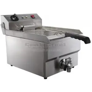 Friteuse électrique pro - 8 litres avec robinet de vidange - Combistee...Vendu parcdiscount